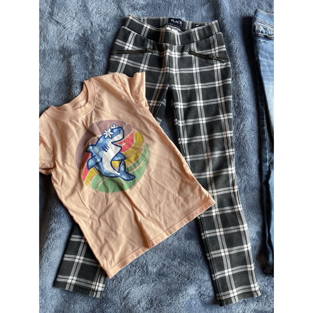 Lot Of 3 Baby Girl Clothes Size 6 Different Brand - Picture 2 of 7